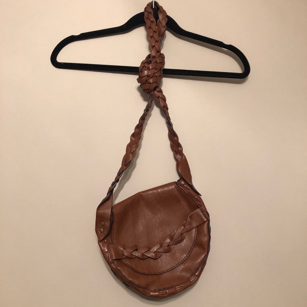 American eagle leather crossbody bag